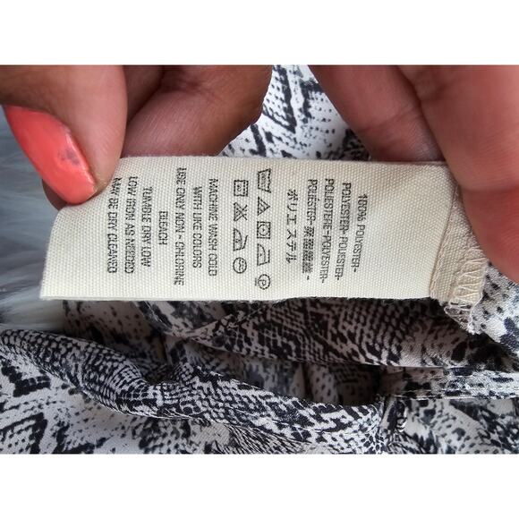 Free People Halter top Snakeskin Print size - Picture 7 of 8